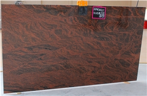 Multicolor Red Granite Slabs, polished granite flooring tiles, walling tiles