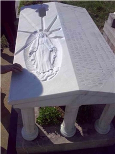 White Marble Monuments