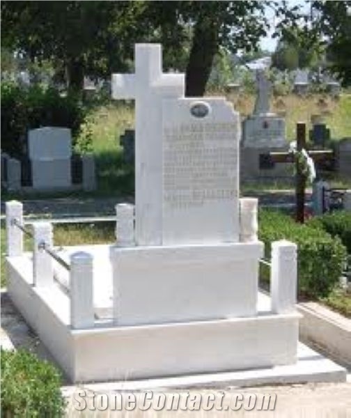 White Marble Monuments