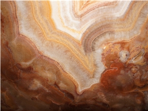 Onice Rosso Tanganica Slabs