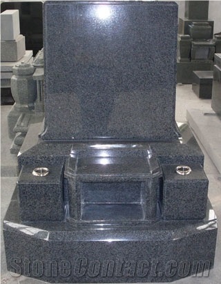 Japanese Granite Style Tombstones 2