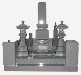 Japanese Granite Style Tombstones 2