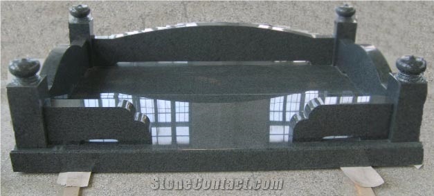Japanese Style Granite Tombstones