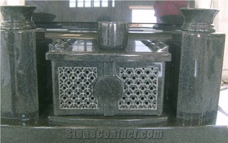 Japanese Style Granite Tombstones
