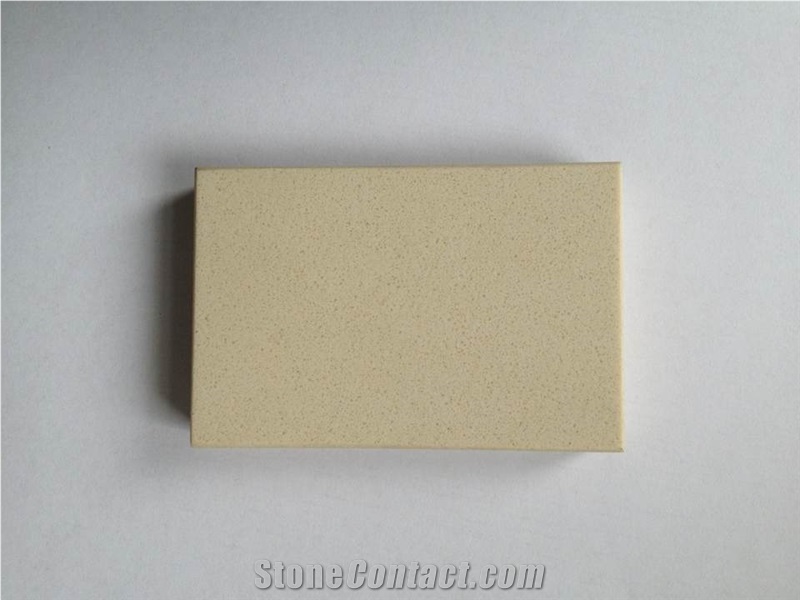 Artificial Quarzt Stone Slabs & Tiles, Beige Artificial Nano Crystal Glass Stone