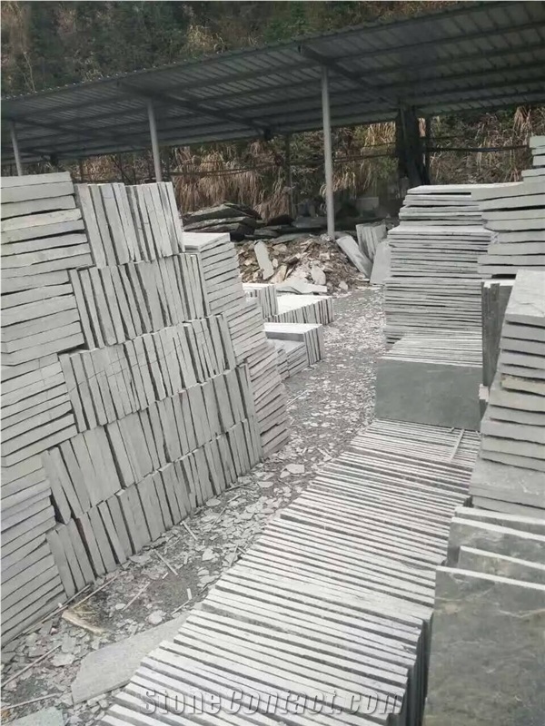 Green Slate Stone,Green Slate Flagstone,Meshed Paver Stone,6 Pieces Type,