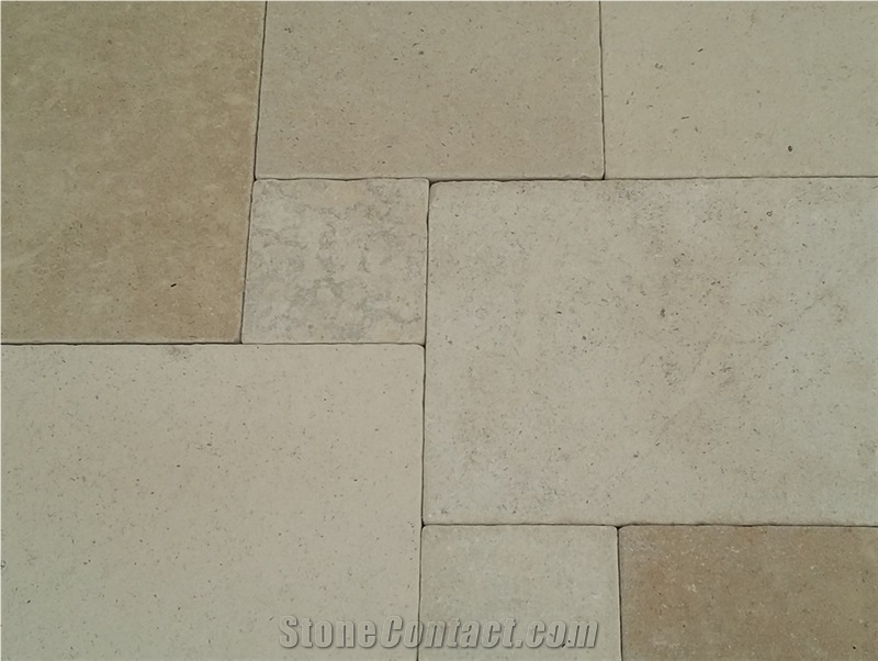 Massangis Clair - Massangis Beige Limestone Floor Pattern, Floor Tiles, Wall Tiles
