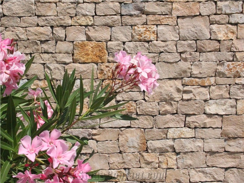 Pierre De Causses Masonry, Dry Wall Building Wall Stone, Beige Limestone for Facades
