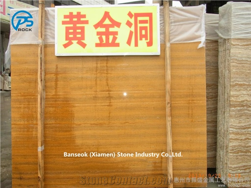 Empire Gold Marble from Turkey Slabs & Tiles, Turkey Yellow Marble