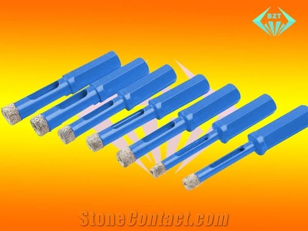 Brazed Diamond Core Drill/Drill Bit/Hole Saw