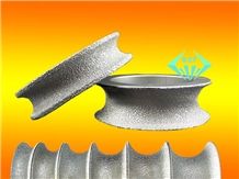 Brazed Diamond Hand Profiling Wheel, Grinding Wheel, Stone Grinding Wheels