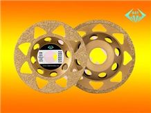 Brazed Diamond Marble, Granite Polishing Pad, Cup Wheel