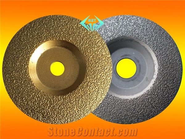 Brazed Diamond Marble, Granite Polishing Pad, Cup Wheel