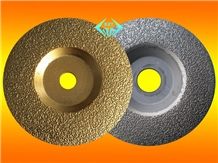 Brazed Diamond Marble, Granite Polishing Pad, Cup Wheel