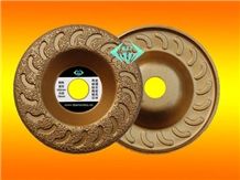 Brazed Diamond Marble, Granite Polishing Pad, Cup Wheel