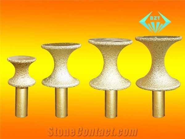 Brazed Diamond Sculpture Knives, Quartz Knives