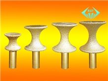 Brazed Diamond Sculpture Knives, Quartz Knives