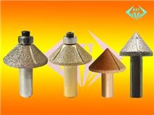 Brazed Diamond Sculpture Knives, Quartz Knives