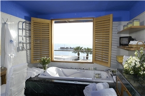 Aliveri Marble Bathroom Design, Black Marble Floor Tiles, Wall Tiles