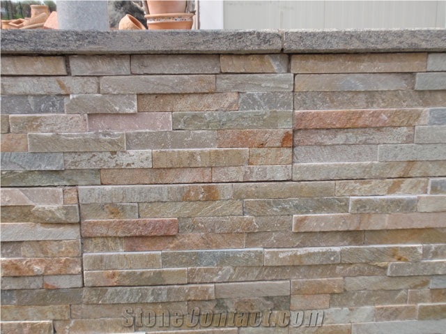 Quarzite Di Barge Grigio Wall Cladding Panels