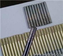 Long Life 8mm Flat-End Sintered Diamond Granite Hard Stone Cutting Bit Cnc Milling Tools