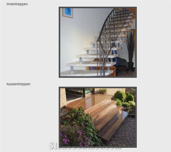 Stone Stairs Are Ideal for Indoor - and Outdoor