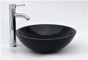 Yf17 Absolute Black Marble Sink