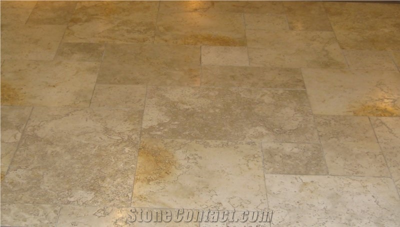 Jerusalem Grey Gold Tiles, Opus Patterns