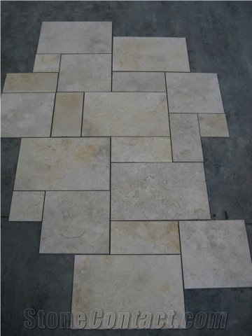 Jerusalem Grey Gold Tiles, Opus Patterns