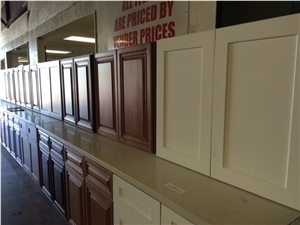 Pre-Fabricated Quartz Kitchen Countertops