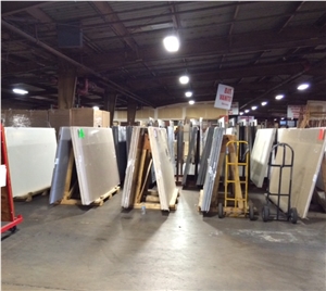 Pre-Fabricated Quartz Kitchen Countertops