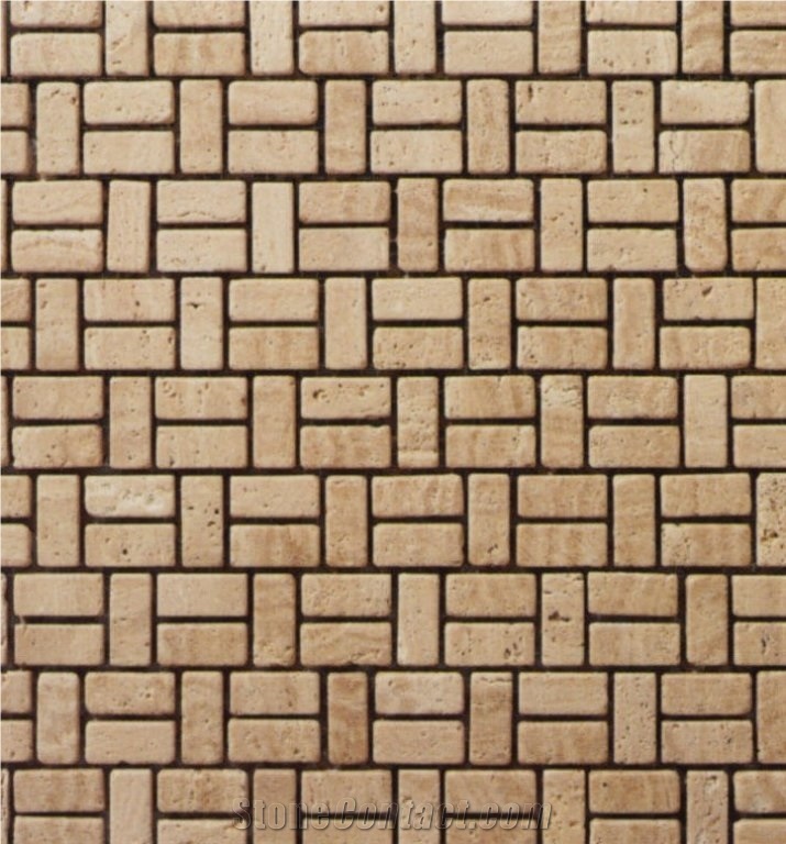 Travertine Mosaics Sheets, Borders and Medallions
