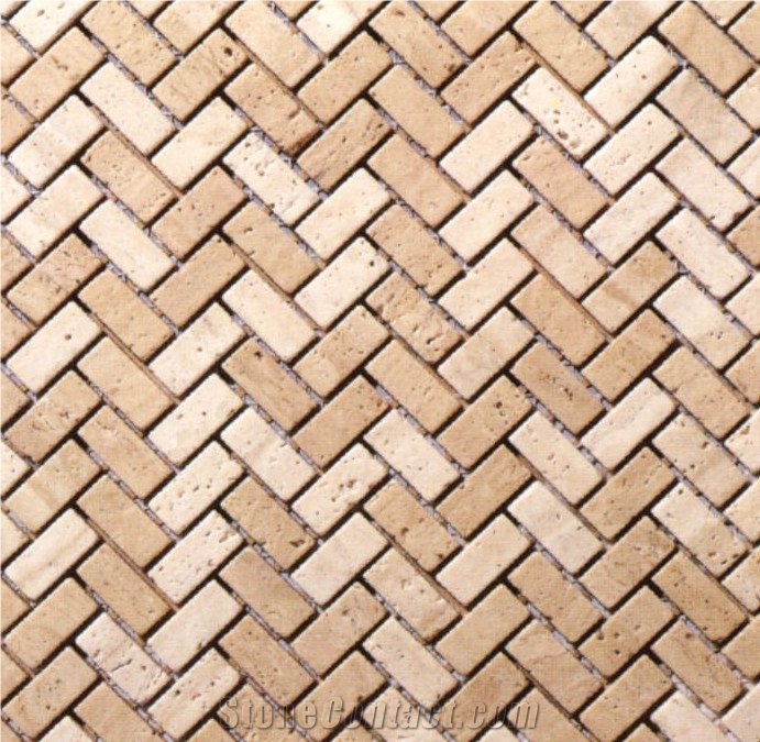 Travertine Mosaics Sheets, Borders and Medallions