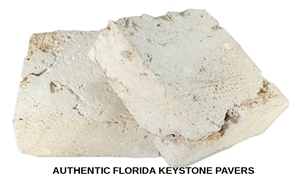 Authentic Florida White Coral Stone Patio And Terrace Pavers