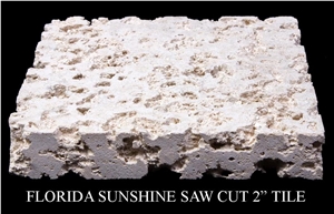Florida Sunshine White Coral Stone Tiles