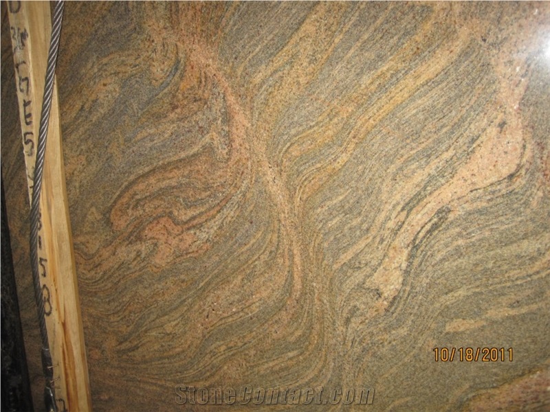 Juparanna Columbo Gold Polished Granite Slabs