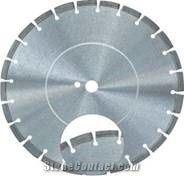 Protective Segment Laser Welded Blade for Asphalt