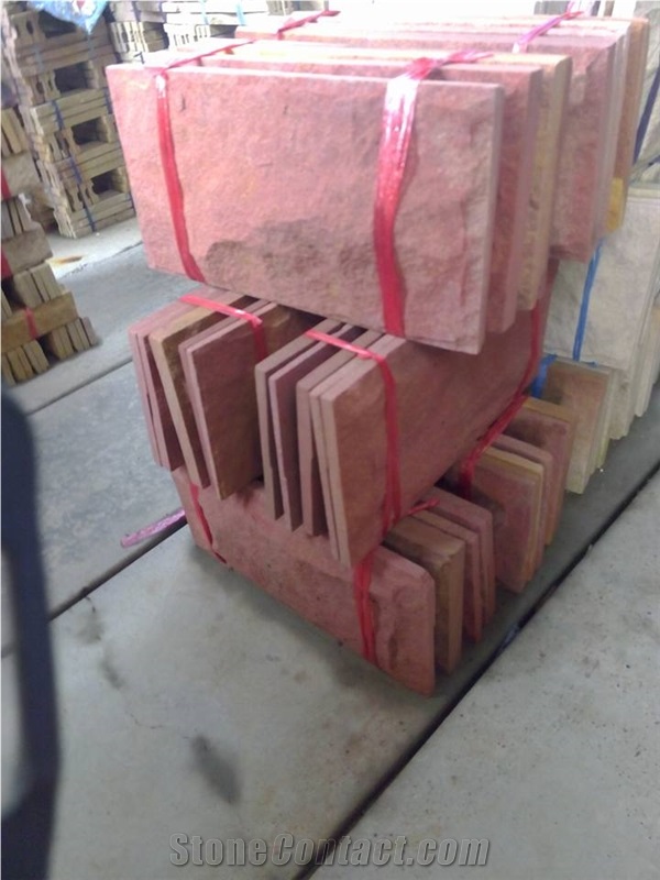 Natural Sandstone Building Stone, Champenay Sandstone Walling Tiles