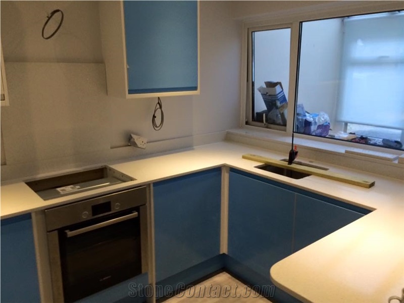 Twinkle White Quartz Countertop