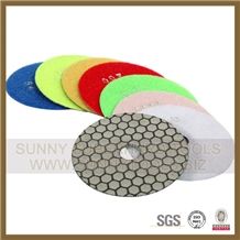 Dry Diamond Polishing Pad for Granite Marble Stone Concrete