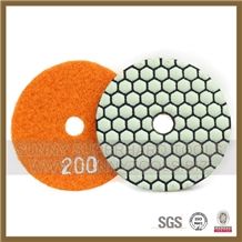 Dry Diamond Polishing Pad for Granite Marble Stone Concrete