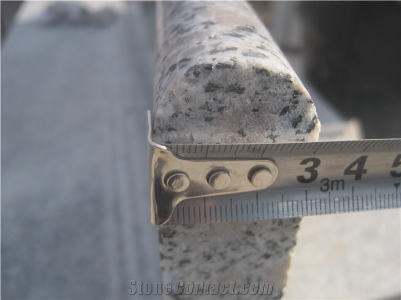 China Grey Granite, Grey G383 Granite Stairs & Steps, Imperial Flower, Pearl Flower, Pink Flower