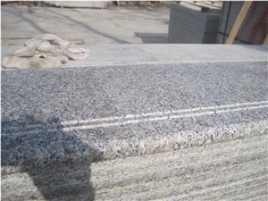 China Grey Granite, Grey G383 Granite Stairs & Steps, Imperial Flower, Pearl Flower, Pink Flower