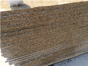 G682, Golden Peach, Sunset Gold, Yellow Pink, Rustic Yellow, Yellow Rustic Granite Slabs, Floor Tiles, Wall Tiles, Yellow Granite Slabs & Tiles, Granite Floor Covering, Granite Wall Covering