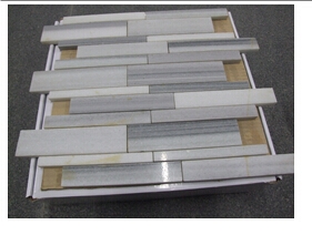 Marmara White Vein Mosaic, Marmara White Marble, Marble Mosaic for Wall Floor Marmara White Vein Mosaic, Marmara White Marble, Marble Mosaic for Wall Floor