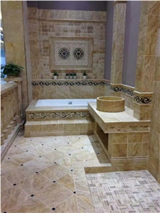 Modular Beige Marble Molding & Border