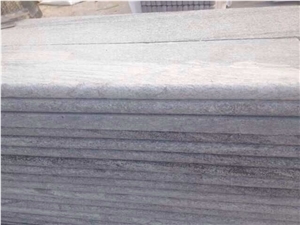 Santiago Grey Granite, Granite Steps, Stair, Riser, Bullnose, Flamed Stair, Sandblasted Stair, Staircase, Deck Stair, Stair Treads