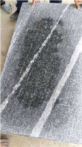 Santiago Grey Granite Slabs & Tiles, Leather Finish
