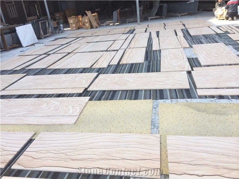 Yellow Sandstone, Vein Sandstone, Sandstone Slabs, Floor Tiles, Wall Tiles, Facade Stone, Paver Application Floor Tile, Beige Sandstone Tiles & Slabs, Sandstone Wall Tiles, Sandstone Floor Covering