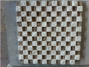 3d Blasted Marble Tumbled Mosaic 3d Blasted Marble Tumbled Mosaic